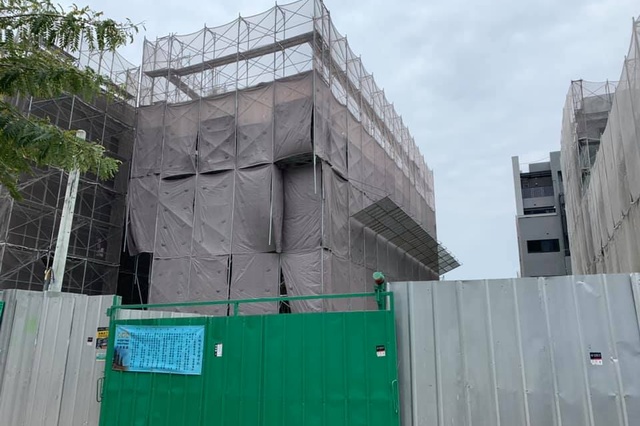 台中鷹架廠商-台中玖伍鷹架施工現場